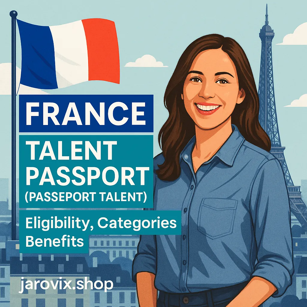France Talent Passport 2025 salary & process — Jarovix.shop