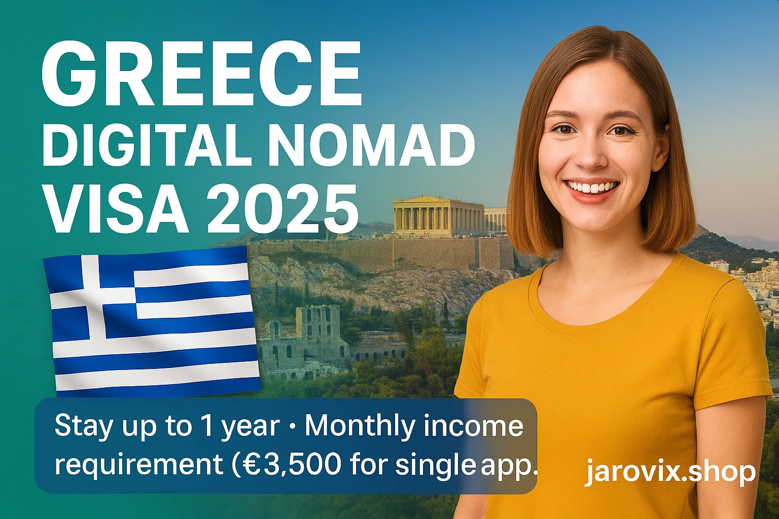 Greece Digital Nomad Visa 2025: Income Requirements, Benefits & Steps