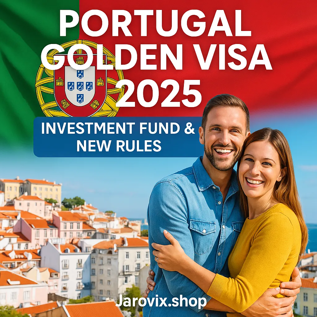Portugal Golden Visa 2025: Investment Fund & New Rules Explained